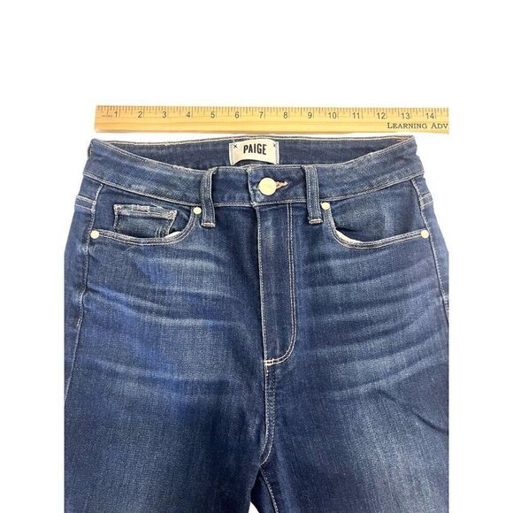 Paige Denim Medium Rinse Skinny Jeans Sz 27 Reg EUC - Picture 5 of 7